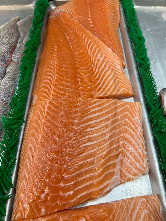 Organic King Salmon, per lb